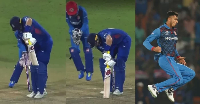 World Cup 2023 [WATCH]: Mujeeb Ur Rahman cleans up Joe Root with a jaffa during ENG vs AFG clash