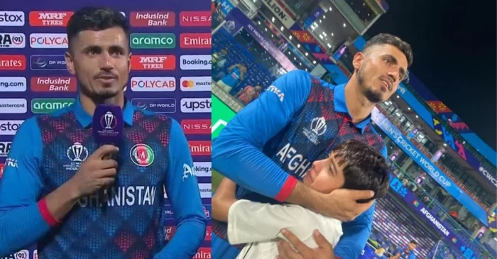 World Cup 2023: Afghanistan’s Mujeeb Ur Rahman reveals detail about the young fan who hugged him after historic win over England
