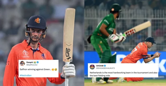Twitter Reactions: Netherlands stun Bangladesh in another ODI World Cup 2023 shock