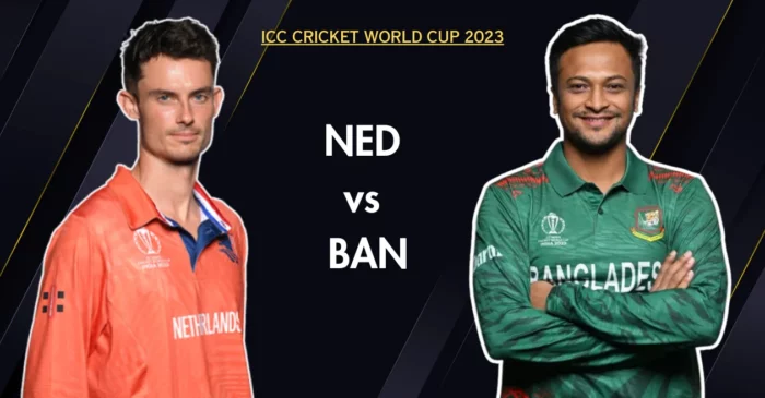 ODI World Cup 2023, NED vs BAN: Match Prediction, Dream11 Team, Fantasy Tips & Pitch Report | Netherlands vs Bangladesh