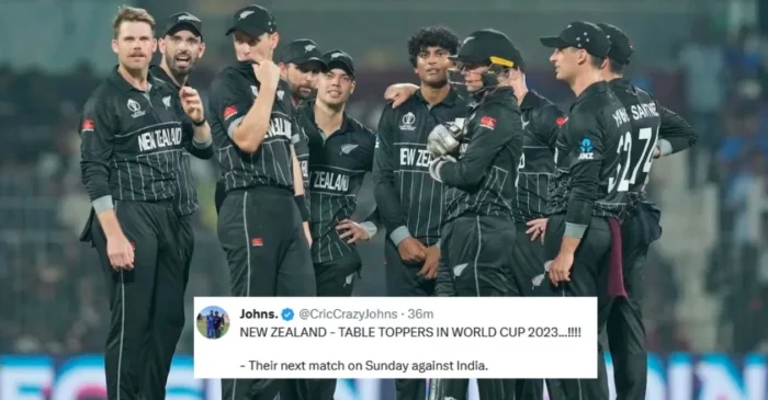 Twitter reactions: Clinical New Zealand crush Afghanistan to bag 4th consecutive win in World Cup 2023