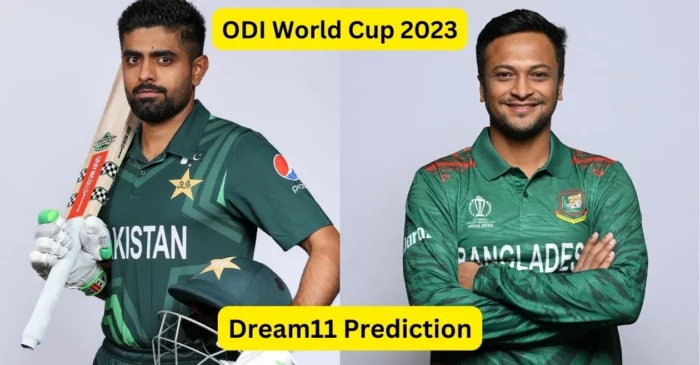 ODI World Cup 2023, PAK vs BAN: Match Prediction, Dream11 Team, Fantasy Tips & Pitch Report | Pakistan vs Bangladesh