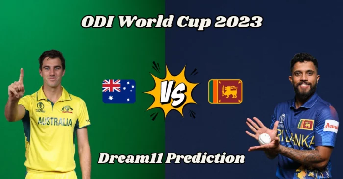 ODI World Cup 2023, AUS vs SL: Match Prediction, Dream11 Team, Fantasy Tips & Pitch Report | Australia vs Sri Lanka