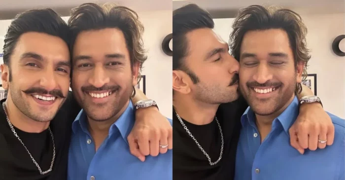 Ranveer Singh meets India’s cricket legend MS Dhoni; affectionately refers to him as “big brother”