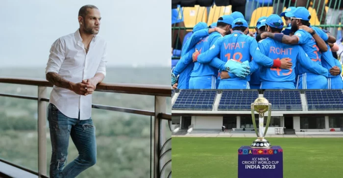 Shikhar Dhawan pens a heartwarming note for Team India ahead of their ODI World Cup 2023 campaign