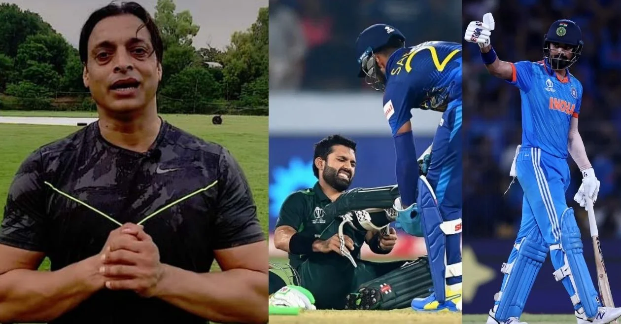 World Cup 2023: Shoaib Akhtar draws comparisons with KL Rahul on Mohammad Rizwan suffering cramps in PAK vs SL game