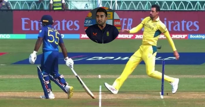 World Cup 2023: Tabraiz Shamsi offers his perspective on Mitchell Starc’s warning to Kusal Perera on the non-striker’s end