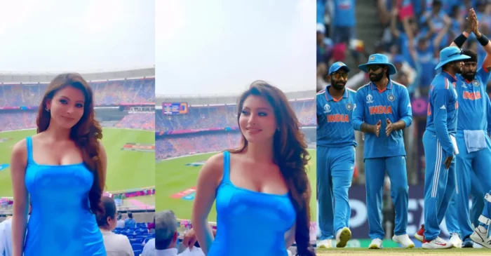 World Cup 2023: “India’s lucky charm” – Fans capture pics and videos of actress Urvashi Rautela at the Narendra Modi Stadium | India vs Pakistan