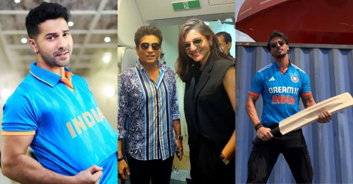 World Cup 2023, IND vs PAK: Anushka Sharma travels to Ahmedabad to support Virat Kohli; Varun Dhawan and Tiger Shroff wish Team India