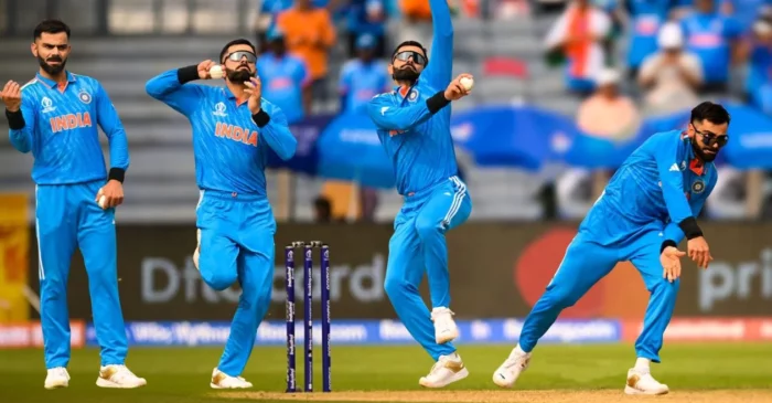World Cup 2023 [WATCH]: India’s Virat Kohli bowls after 6 years during the clash against Bangladesh