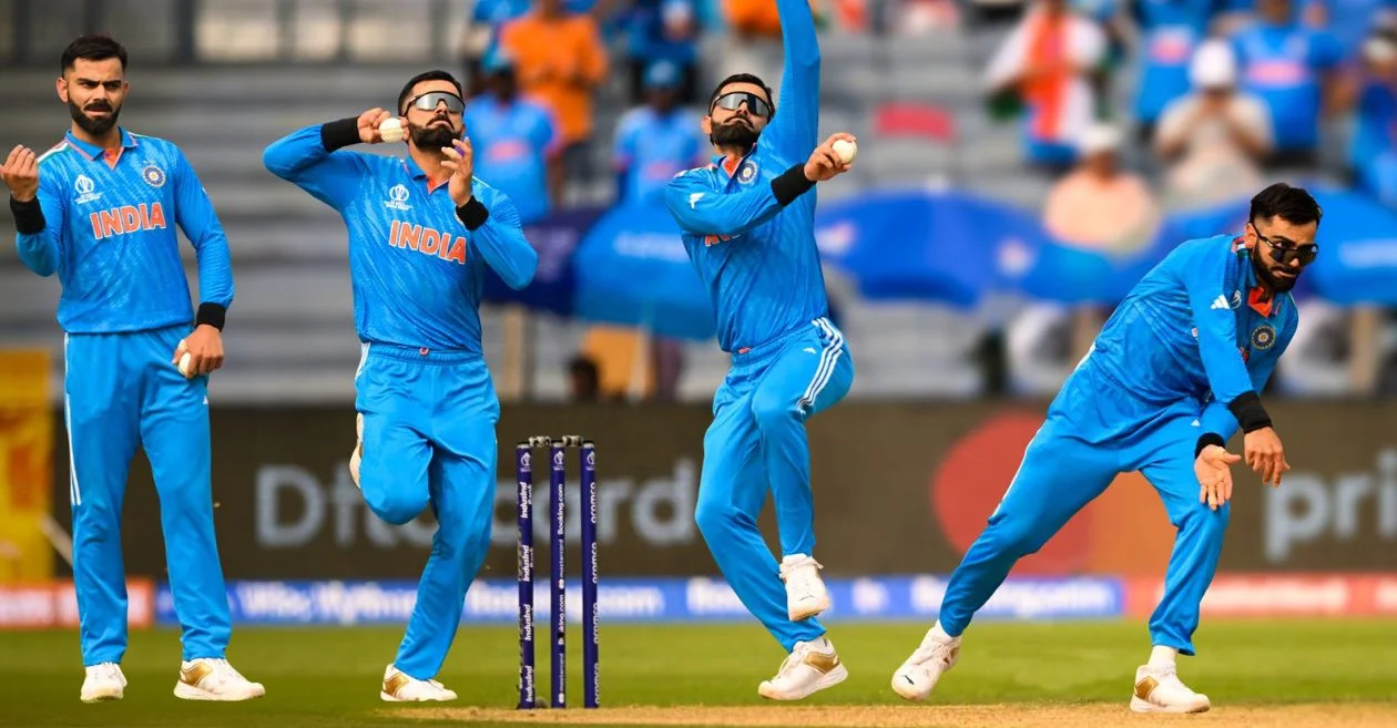World Cup 2023 [WATCH]: India's Virat Kohli bowls after 6 years during the  clash against Bangladesh | Cricket Times