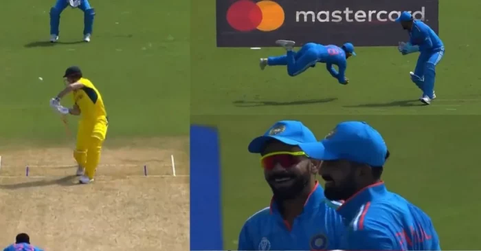 ODI World Cup 2023 [WATCH]: Virat Kohli takes a ‘Superman-Esque’ catch to dismiss Mitchell Marsh in IND vs AUS game