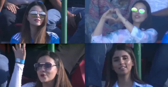World Cup 2023: Cameraman captures mystery girls during a live match; video goes viral