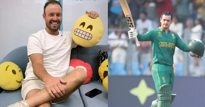 ‘Quinne showed that..’: AB de Villiers opens up on Quinton de Kock’s stellar performance in the ODI World Cup 2023