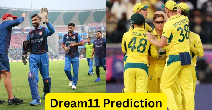 ODI World Cup 2023, AUS vs AFG: Match Prediction, Dream11 Team, Fantasy Tips & Pitch Report | Australia vs Afghanistan