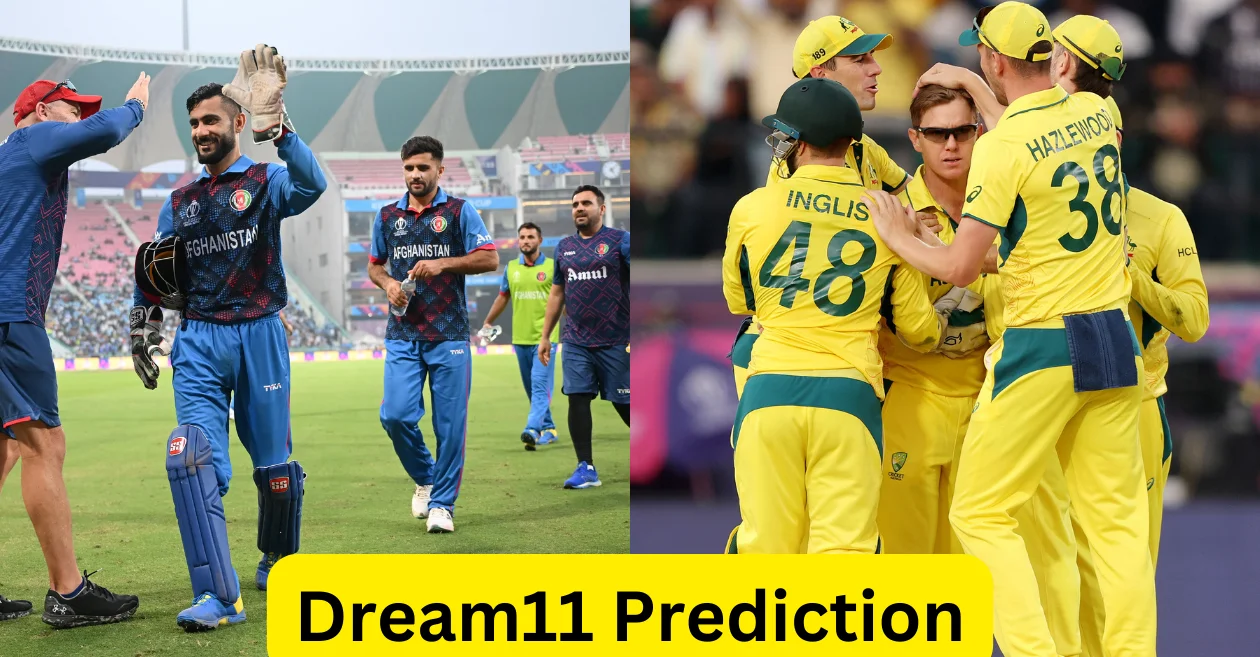 ODI World Cup 2023, AUS vs AFG: Match Prediction, Dream11 Team, Fantasy Tips & Pitch Report | Australia vs Afghanistan