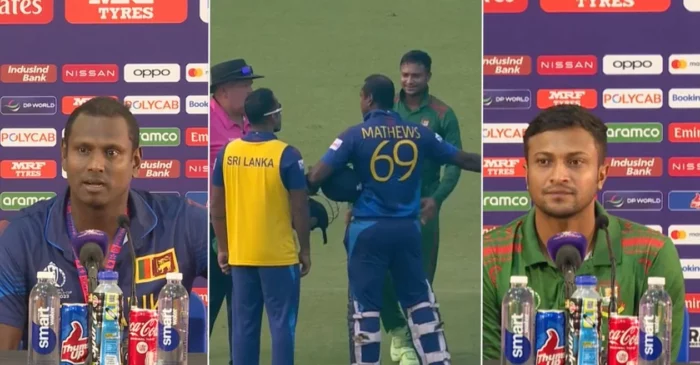 Angelo Mathews, Shakib Al Hasan respond to the ‘timed out’ controversy – ODI World Cup 2023