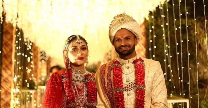 India pacer Mukesh Kumar gets married to Divya Singh, pics and videos go viral