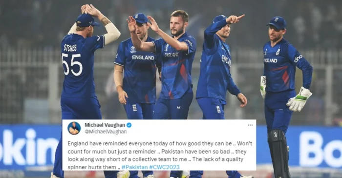 Twitter reactions: Clinical England knock Pakistan out of ODI World Cup 2023; qualifies for Champions Trophy 2025