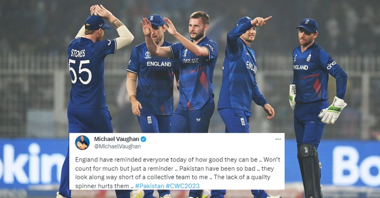 Twitter reactions Clinical England knock Pakistan out of ODI World Cup