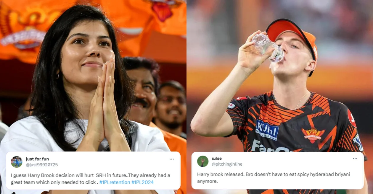 Fans came up with mixed reactions on Brook being released by SRH