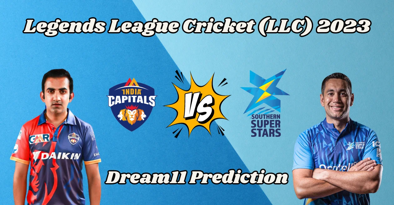 Legends League Cricket (LLC) 2023 IC vs SSS Match Prediction, Dream11