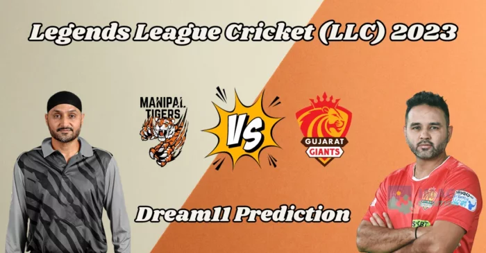 Legends League Cricket (LLC) 2023: MNT vs GJG: Match Prediction, Dream11 Team, Fantasy Tips & Pitch Report | Manipal Tigers vs Gujarat Giants