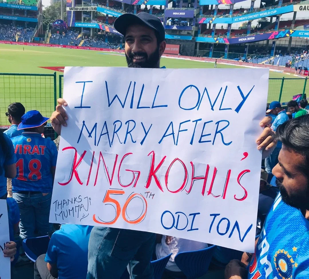 I'll marry only after Virat Kohli's 50th ODI ton