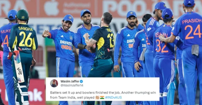 Twitter reactions: Clinical India thrash Australia in the second T20I in Thiruvananthapuram