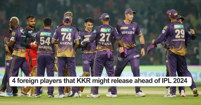 4 foreign players that KKR might release ahead of IPL 2024 players’ auction