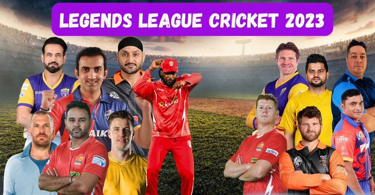 Legends League Cricket (LLC) 2023 Fixtures, Match Timings, Broadcast