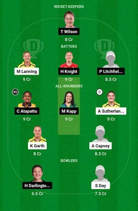 MS-W vs ST-W Dream11 Team for today's match