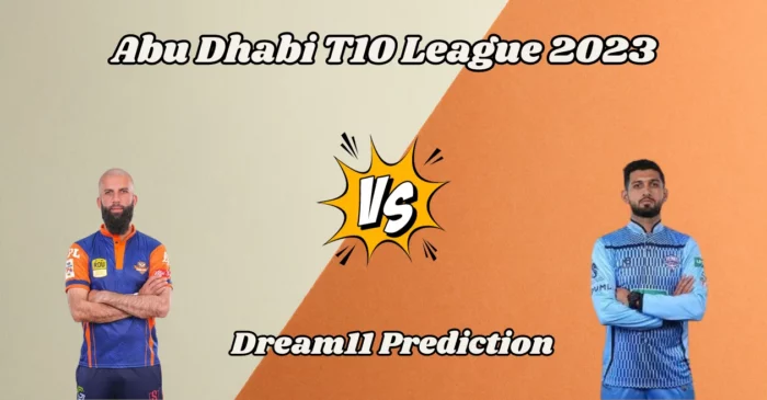 Abu Dhabi T10 League 2023, MSA vs CB: Match Prediction, Dream11 Team, Fantasy Tips &; Pitch Report – Morrisville Samp Army vs The Chennai Braves