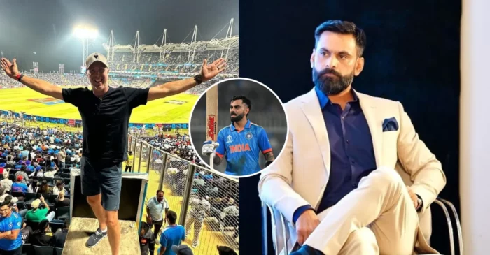 ODI World Cup 2023: Michael Vaughan and Mohammad Hafeez engage in a banter involving Virat Kohli