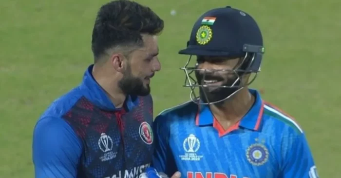 “You won’t hear my name”: Naveen-ul-Haq reveals his conversation with Virat Kohli during IND vs AFG clash – ODI World Cup 2023