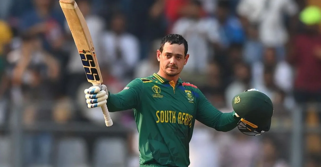 South Africa wicketkeeper Quinton de Kock sets a unique record during ODI World Cup 2023 | Cricket Times