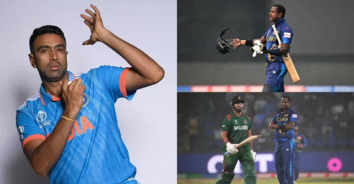 Ravichandran Ashwin shares his honest take on the ‘timed out’ controversy involving Angelo Mathews and Shakib al Hasan – CWC 2023