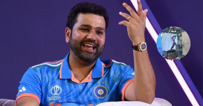 WATCH: Rohit Sharma reacts hilariously after a reporter asks his response on Sachin Tendulkar’s statue – ODI World Cup 2023