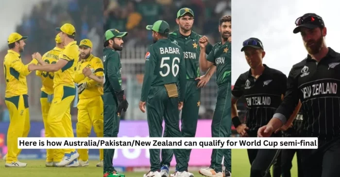 ODI World Cup 2023: Semi-finals qualification scenarios for Australia, Pakistan and New Zealand
