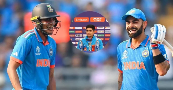 Shubman Gill opens up about the noteworthy quality in Virat Kohli that serves as his inspiration – ODI World Cup 2023