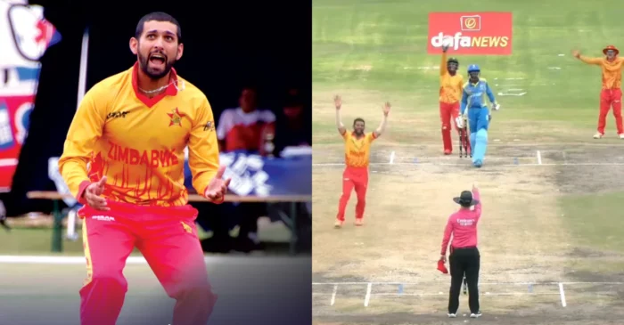 WATCH: Sikandar Raza creates history by becoming the first Zimbabwe cricketer to take hat-trick in T20Is – ZIM vs RWA, T20 World Cup Qualifier