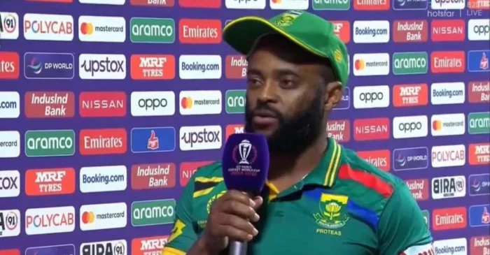 ODI World Cup 2023: Temba Bavuma comes up with a hilarious reply to the broadcaster’s query after IND vs SA clash