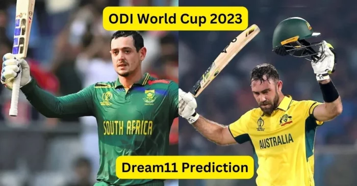 ODI World Cup 2023, 2nd Semi-final, SA vs AUS: Match Prediction, Dream11 Team, Fantasy Tips & Pitch Report | South Africa vs Australia