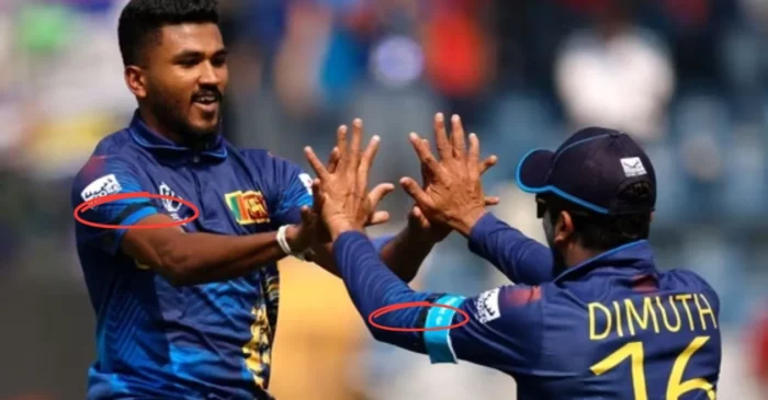 ODI World Cup 2023: Here’s why Sri Lankan players are wearing black armbands in today’s match against India