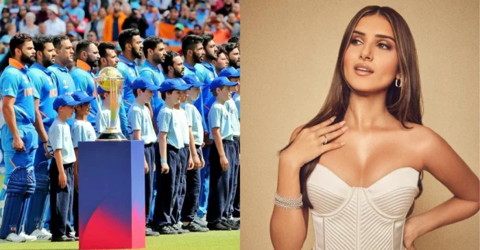CWC 2023: Bollywood actress Tara Sutaria reveals the name of the cricketer she had a crush on