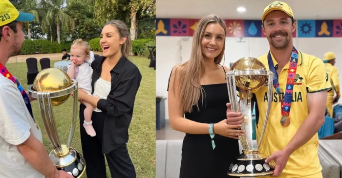 Disturbing online behaviour targets Travis Head’s wife and daughter after Australia’s thumping win over India in CWC 2023 final