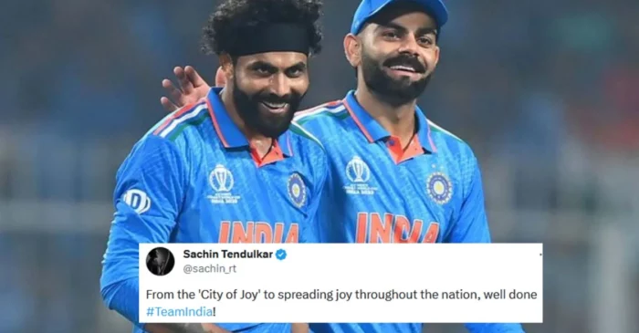 Twitter reactions: Virat Kohli, Ravindra Jadeja set up India’s dominating win over South Africa in ODI World Cup 2023