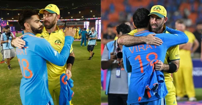 WATCH: Virat Kohli gifts his signed jersey to Glenn Maxwell after the ODI World Cup 2023 final between India and Australia