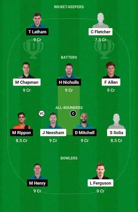 AA vs CTB Dream11 Team for today's match
