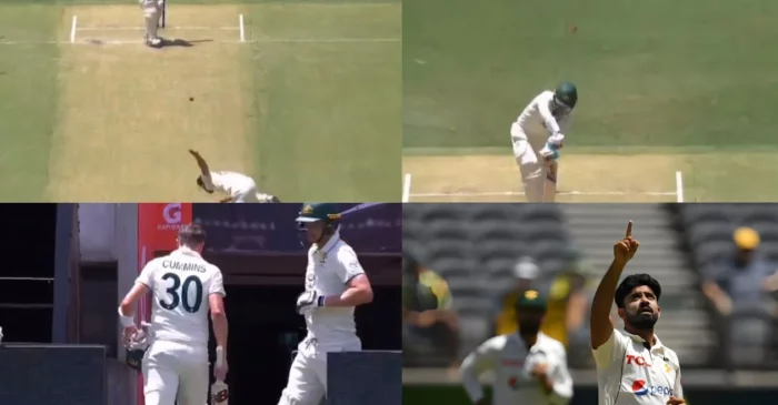 AUS vs PAK [WATCH]: Debutant Aamer Jamal’s six-wicket brilliance initiates Pakistan’s fightback against Australia on Day 2 of the Perth Test
